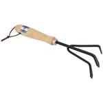 Draper Carbon Steel Hand Cultivator With Hardwood Handle
