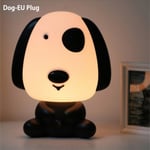 Bedroom Light Desk Night Table Lamp Dog-eu Plug