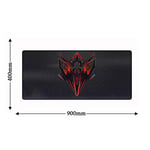 900 * 400 * 3Mm Geometric Gaming Tablet Compute Mouse Pad Pc Notebook Gamer Office Keyboard Game Desk Cushion Mats Color B