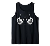 Rock On - Rock & Roll Cool Skeleton Hands Mens Womens Kids Tank Top