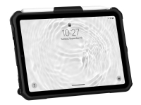UAG Scout Series - Baksidedeksel for nettbrett - med stativ og håndstropp - svart - for Apple iPad mini (6. generasjon)
