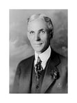 Wee Blue Coo Vintage Photo Portrait Henry Ford Car Magnate Picture Wall Art Print