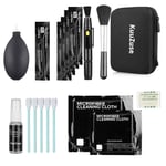 KuuZuse Professional DSLR Camera Cleaning Kit with APS-C Cleaning Swabs, Microfiber Cloths, Lens Cleaning Pen, for Camera Lens, Optical Lens and Digital SLR Cameras