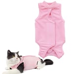 Medical Pet Shirts For Dogs Dog Surgery Recovery Suit Cat Coats For Pets Dog Baby Grow After Surgery Medical Pet Shirt Small Cat Recovery Suit pink,m