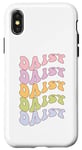 iPhone X/XS Daisy First Name I Love Daisy Girl Boy Groovy Birthday Case
