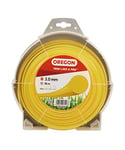 Oregon String Trimmer Line, Replacement Nylon Strimmer Wire for Grass Trimmers & Brushcutters, DIY & Gardening, Universal Fit, All Purpose, Round Cord, 3mm x 56m Spool, Yellow (69-370-YE)