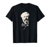 Visionary - Jules Verne Portrait 5 - Science Fiction T-Shirt T-Shirt