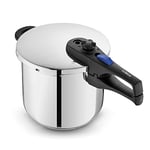 Tower T920004S7L Express Pressure Cooker, Bakelite Handle with Secure Locking Lid System, Visual Pressure Indicator, 7L, Stainless Steel