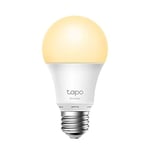 Tapo Ampoule Connectée WiFi, Ampoule LED E27 Blanc Chaud 2700K, Dimmable 8.7W 806Lm, Compatible avec Alexa et Google Home, Commande Vocale, Economie d'énergie, Tapo L510E