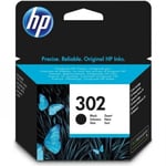 Cartouche d'Encre - Imprimante HP 302 noire authentique (F6U66AE) pour HP DeskJet 2130/3630 et HP OfficeJet 3830
