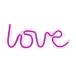 Forever Light LED Neon LOVE Bat FLNE05 + USB - Rosa