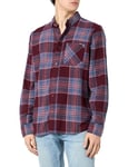 Vans Men's Herrington Woven Flannel Shirt, Port Royale, XL