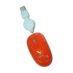 Tech air XM506 800dpi Optical USB Mouse – Orange (USB, Óptico, 800 dpi, Orange, Windows 98/ME/NT/2000/XP/Vista/Windows 7 Mac OS, 160 x 90 x 139 mm)