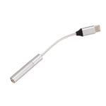 USB C To AUX Headphone Jack Adapter 32bit 384kHz DAC Chip USB Type C