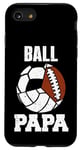 iPhone SE (2020) / 7 / 8 Ball Papa Funny Volleyball Soccer Football Papa Case