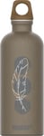SIGG - Aluminium Water Bottle - Traveller MyPlanet Lighter - Climate Neutral Certified - Suitable For Carbonated Beverages - Leakproof - Lightweight - BPA Free - Lighter - 0.6 L