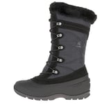 Kamik Women's Snovalley 4 Snow Boot, Black, 4 UK
