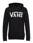 Mn Vans Classic Zip Hoodie Ii Sport Sweat-shirts & Hoodies Hoodies Black VANS