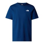 The North Face Box Nse SS Tee XXL Blå - Handla nu på Loparshop.se!