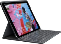 Logitech iPad (7th, 8th and 9th Generation) Keyboard Case | Slim Folio with Int