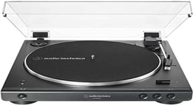 Audio-Technica LP60XBTBK Platine Vinyle Sans Fil à Entraînement par Courroie Automatique Noir