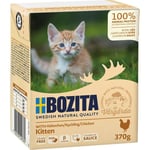 Bozita Feline Kitten Våtfôr til Kattunge med Kyllingsmak i saus 16 x 370 g