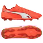 PUMA King Match FG/AG Unlimited - Röd/PUMA White/Röd, storlek 44