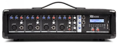 Power Dynamics PDM-C405A 4-Channel Mixer with Ampl, 4 kanals mixer med inbyggd förstärkare