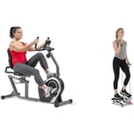 Sunny Health & Fitness Exercise Bikes, Magnetic Recumbent Bike, Stationary Cycling Bike SF-RB4616SSunny Health & Fitness Advanced Twist Stepper Machine with Resistance B ands - SF-S0979
