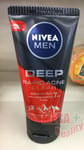 50g. NIVEA MEN Deep Rapid Acne Clear Clinically Salicylic Facial Foam