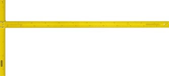 T-format linjal Stanley; 122 cm