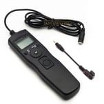 LCD Timer Remote Control Shutter Release for Sony a900 a350 a700 a550 a300 a200