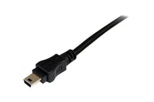 StarTech.com 6 ft USB Y Cable for External Hard Drive - USB A to mini B - USB cable - USB (M) to mini-USB Type B (M) - USB 2.0 - 6 ft - black - USB2HABMY6 - USB-kabel - USB til mini-USB type B - 1.8 m