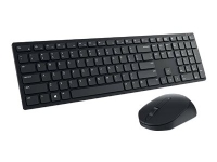 Dell Pro KM5221W - Tastatur- og mussett - trådløs - 2.4 GHz - Kanadisk fransk - svart - for Precision 7560 XPS 13 9310, 15 9510