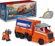 PAW Patrol, Big Truck Pups Zuma Transforming Toy Truck with Collectible Action F