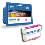 REFRESH CARTRIDGES T0713 MAGENTA INK COMPATIBLE WITH EPSON PRINTERS