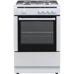 Electra SG60W/1 Gas Cooker with Gas Hob 60cm Free Standing White A New