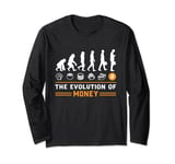 Cryptocurrency Bitcoin - The Evolution Of Money Long Sleeve T-Shirt