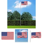 The Living Store USA:s flagga 90x150 cm -  Flaggor & vindstrutar