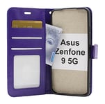 Crazy Horse Wallet Asus Zenfone 9 5G (Lila)
