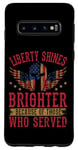 Coque pour Galaxy S10 Liberty rend hommage au service patriotique de Grateful Nation