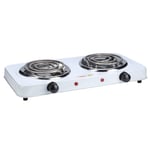 Electric Double Burners Hot Plate Countertop Buffet Stove Heating Plate Outdo DT