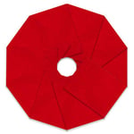 Trimits 10 Paquets de Feutre, Rouge Oriental, 23 x 30cm