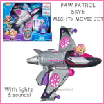 Paw Patrol Skye Mighty Movie Jet Vehicle Light & Sound Action Figure