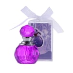 Beaupretty Perfume Bottles Vintage Mini Bottles Empty Refillable for Women Girls Gift Home Office Desktop Ornaments (Purple)