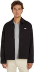 Tommy Jeans Men Jacket for Transition Weather, Black (Black), XL