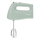 Progress EK5233PTEAL Go Bake! Hand Mixer – Electric Baking Whisk with 5 Speed Settings, 2 Stainless Steel Mixing Beaters & Dough Hooks, Cake Mixer with Eject Function for Easy Cleaning, 250W, Teal
