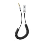 Baseus Ba01 Aux kabel Audio Adapter Silver - TheMobileStore Ljudkablar