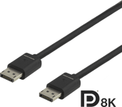 DELTACO DisplayPort 1.4, 2m, svart
