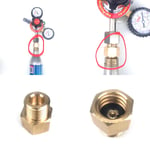 Sodastream CO2 Adapter Corny Keg Regulator 6ACME6G-W21.8 DIN477 Kegland KL155661